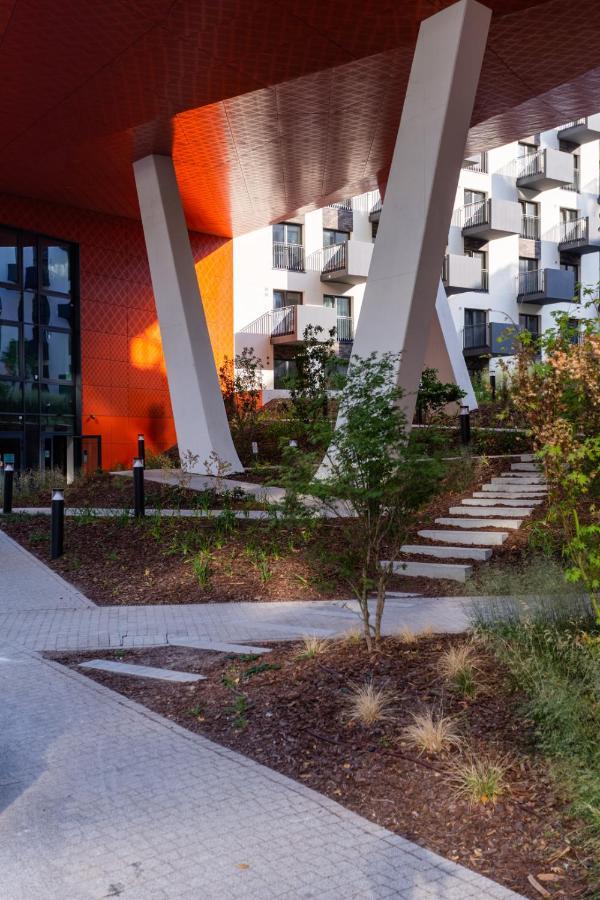 Luxurycity Apartment With Terrace Wrocław Zewnętrze zdjęcie