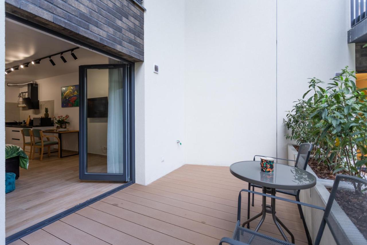 Luxurycity Apartment With Terrace Wrocław Zewnętrze zdjęcie